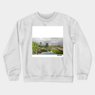 tajamar manglar ecopop landscape design intervention Crewneck Sweatshirt